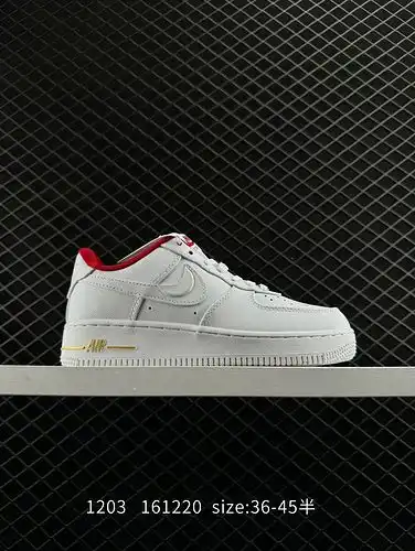1yupoooo Nike Air Force 1yu Low Air Force una zapatilla deportiva casual multifuncional de banda baj