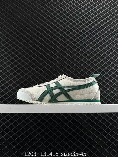 9poo Onitsuka Tiger Mexico 66 asturs Onizuka Tigers amortiguadores blancos, azules y rojos en la par
