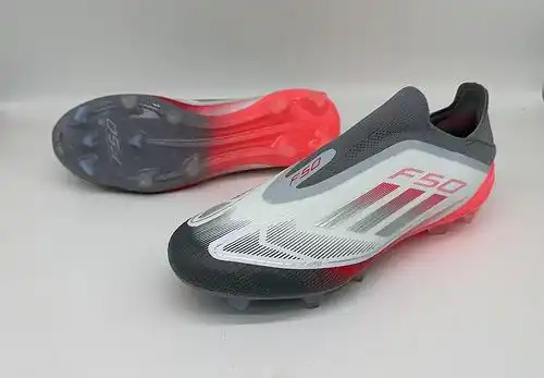Arrived Adidas F5poo Laceless Full Knitted Waterproof FG Football Shoes Adidas F5poo Elite Laceless 