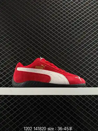 1yupoopoo Puma Speedcat Shield OG Puma Zapatillas deportivas resistentes al deslizamiento y al desga