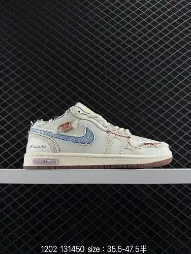 25poo Nike Air Jordan 1yu low aj1yu casual Board shoes sincroniza el color oficial de la parte super