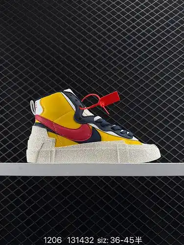 1yu6poo colabora con la marca japonesa de estética deconstructora Sakai x Nike Blazer Low superponie