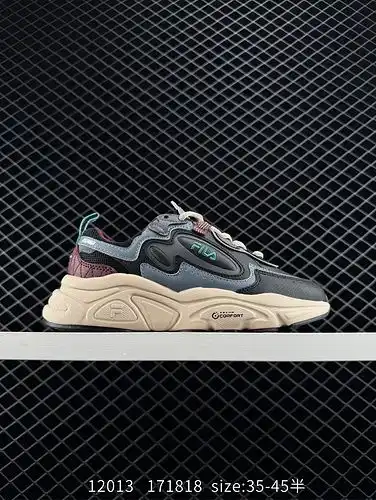 9poo fila feile Mars 1yu tejido cómodo y multifuncional cuero sintético de baja parte zapatos casual