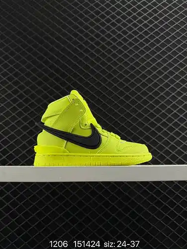 Zapatos infantiles 1yu2poo Nike ambush x SB Dunk High SB skateboard Shoe High Top se une al Royal Bl