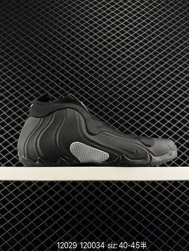 1yu7boo Nike Air flightposite one QS duradero y transpirable zapatillas de baloncesto negras retro p