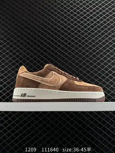 2poopoooo nuevos productos oficiales nivel corporativo Nike Air Force 1yu x27poo7 polvo negro conjun