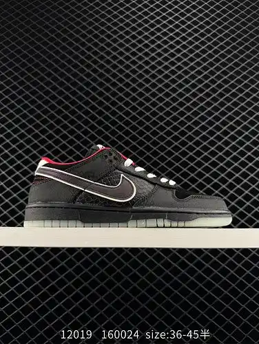 1yu2poo LPL x NK SB Dunk low 'heroes Cooperation Black and Red Night factory products recomienda enc
