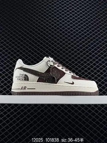 1yu9poo Nike Air Force 1yu Low Poo 7 x North Face White and Blue Small Hook Starry Sky original last