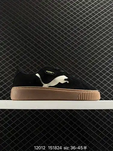 1yu2poo clase corporativa Puma suede Platform Core retro zapatillas de pastel de esponja individuale
