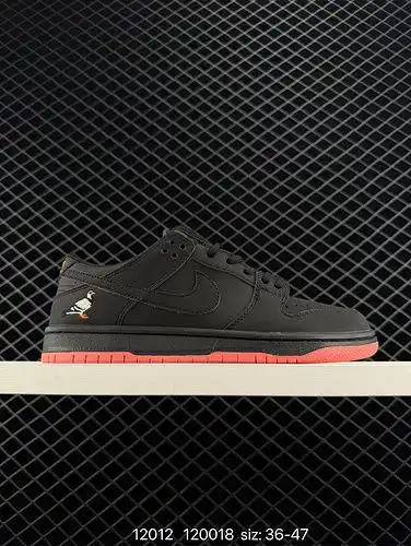 Las auténticas zapatillas de patinaje deportivas de ocio de banda baja retro de la serie Nike SB Dun