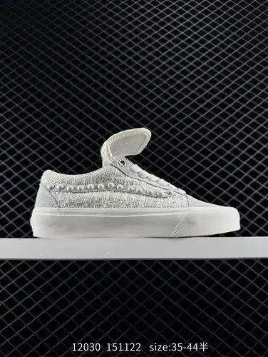 1yu1yupoo VANS KNU skool cómodo, versátil, antideslizante, resistente al desgaste, zapatos de tabler
