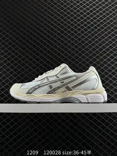 La parte superior del zapato 1yu4boo ASICS GT 21yu6poo está hecha de cuero y tela de malla, lo que a