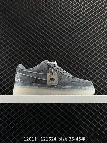 1yu2poo Nike Air Force 1yu zapatillas deportivas de ocio multifuncionales de banda baja, amortiguaci