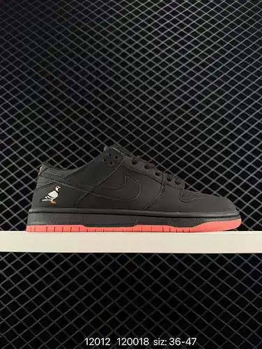Las auténticas zapatillas de patinaje deportivas de ocio de banda baja retro de la serie Nike SB Dun