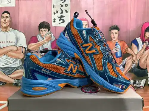 Azul, naranja 3645