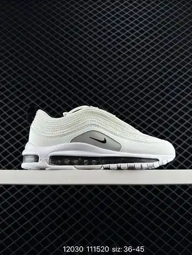 Las zapatillas masculinas 1yupoupo Nike air max 97 silver bullet Nike air max 97 se innovan con un n