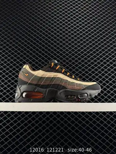 Yudoo5 Nike Air Max 95 elegante colchón de aire multifuncional zapatillas de correr casual zapatilla