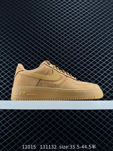 Las zapatillas de ocio multifuncionales 1yu6poo Nike Air Force 1yu de gama baja tienen amortiguación