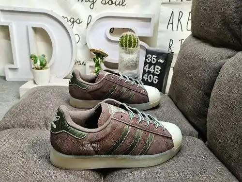 4po5d Adidas Originals Superstar Shell Head Classic multifuncional Leisure Sporting Board shoes High