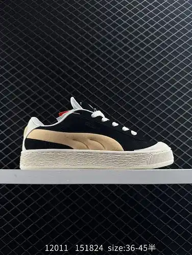 1yu2poo Puma terciopelo XL artículo único retro Puma antideslizante y resistente al desgaste zapatil