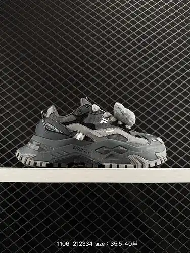 1yu7boo fila fusión marca de tendencia de seda Bianco tejido de cuero sintético empalmado de caramel