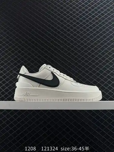 Las zapatillas casual Air Force One de baja parte de 1yu2poo ambush x NK Air Force 1yupoo7 Low Phant