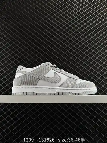 Etiqueta real 1yu3poo, media yarda nike dunk Low Pink pana sucia pana rosa esquema de color integral