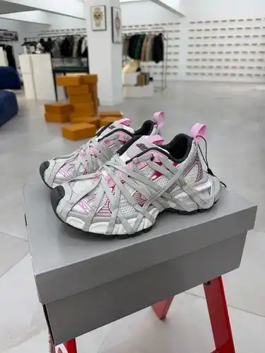 Versión xa balenciaga 3xl estilo tirantes Spider - Man gris y Rosa 10 generación de la familia balen