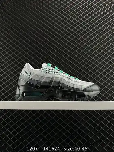 1yu2poo Nike Air Max 95 correa de cuero amortiguador antideslizante zapatos de correr para hombres y