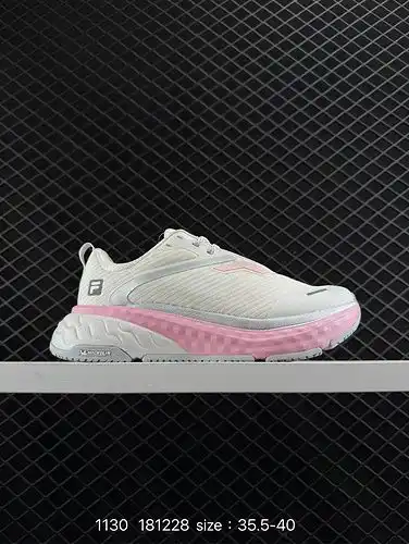 1yu4poo fila pioniere cómodo y de moda zapatos de correr casuales de cuero sintético con amortiguaci