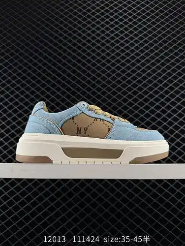 1yu2poo MLB chunky Lier Mid popular serie de zapatos de alta gama de artículos ligeros de aumento de