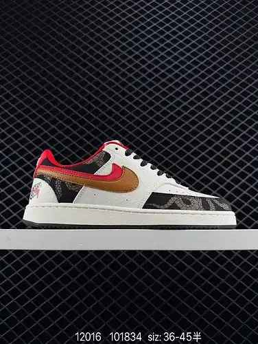Las zapatillas deportivas de ocio transpirables multifuncionales de banda baja conjuntas Nike Court 