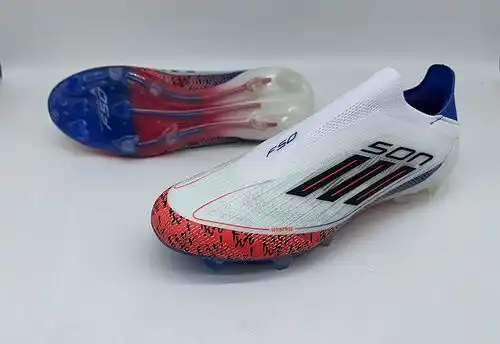 Arrived Adidas F5poo Laceless Full Knitted Waterproof FG Football Shoes Adidas F5poo Elite Laceless 