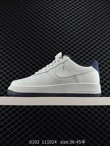 1yu2poo Nike Air Force 1yu Bajo Bajo corte versátil zapatos deportivos casuales con suave y elástico