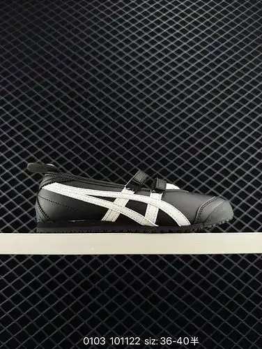 1yu1yupoo Onitsuka Tiger MEXICO 66 Paraty Slip En un clásico zapato de lienzo de cuero casual con lo