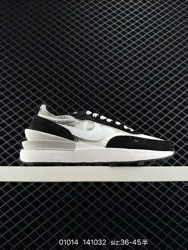 1yu6poo Nivel de la empresa Nike Vapor Waffle Sacai waffle 5oo aniversario serie waffle zapatos de c