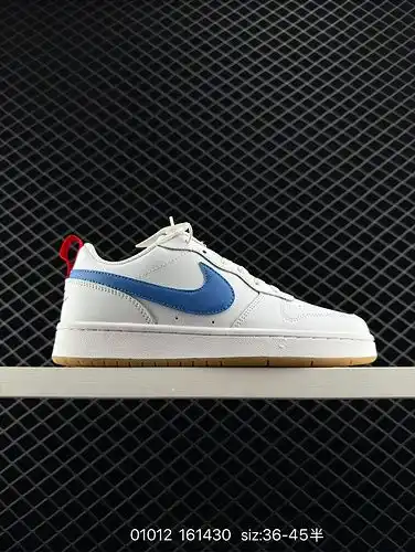 1yu5oo nivel de la empresa Nike Court Borough Low 2GS pequeña fuerza aérea baja superior versátil tr