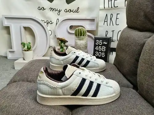 3poo5D Adidas Tres hojas de trébol originales superestrella JP71yu61yu cabeza de concha clásica vers