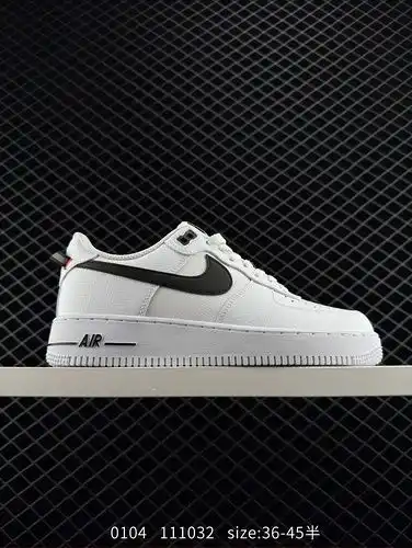 Nike Air Force 1yu poo 7 Air Force One zapatos deportivos casuales versátiles con un rendimiento sua