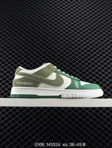 1yu2poo Nike Dunk Low Retro zapatos de deporte zapatos de tabla retro YSL colaboración como un zapat