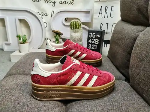 321yuD Nivel de empresa Adidas Origins GAZELLE BOLD CNY JQ5977 Año de la Serpiente Limitado Alto Cal