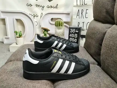 656D Adidas Three Leaf Clover Originals Superstar EG4959 Shell Head Clásico versátil zapatos deporti
