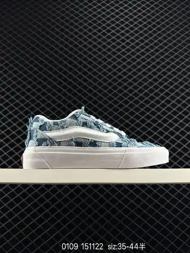 Proceso de sulfuración 1yu1yupo VANS acer ni SP anacardo retro denim Blue TOP BLUE White con detalle