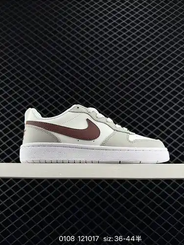 85 genuino tamaño medio Nike COURT BOROUGH Bajo corte versátil transpirable zapatos deportivos casua