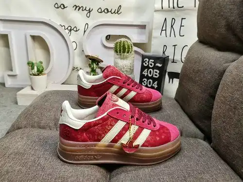 3poo4D Nivel de empresa Adidas Origins GAZELLE BOLD CNY JQ5977 Año de la Serpiente Limitado Alto Cal