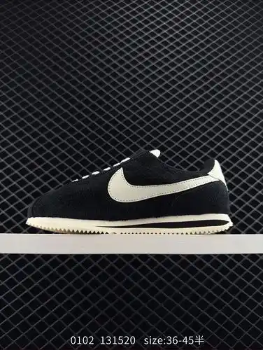 1yupoopoo GT puro original NK Classic Cortez Leather Forrest zapatos de carrera de cuero de primera 
