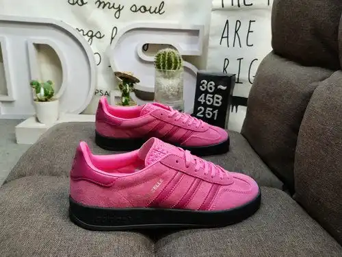 251yuD nivel de la empresa genuino tamaño medio Adidas Gazelle Indoor JI2585 zapatos ligeros resiste