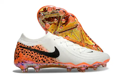 Arrived 3945 Nike low cut waterproof fully knitted Yue Sha FG football shoes Nike PHANTOM LUNA ELITE