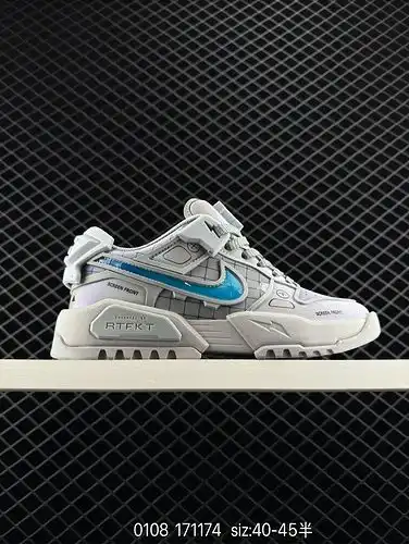37poo Nike rtfkt Studios x nike dunk Genesis Ghost Cabeza Redonda cómoda amortiguación resistente al