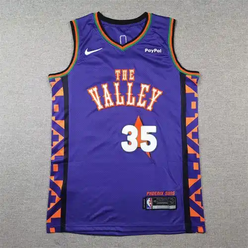 Temporada 2425 Phoenix Suns 1 en Booker City versión morada